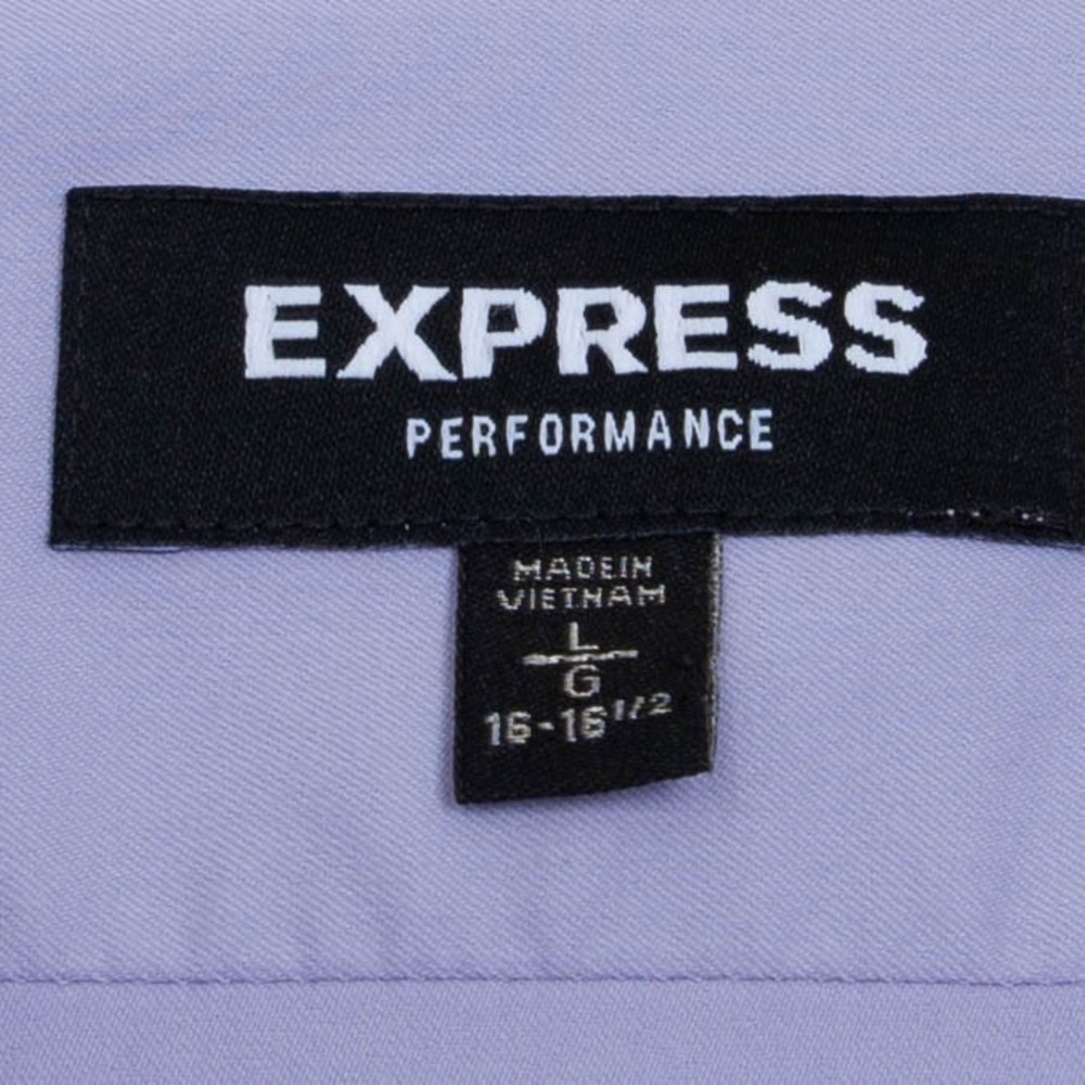 Express Performance Extra Slim Button Down Dresss… - image 4